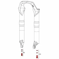 ROCKSHOX Service Kit, Full, Solo Air For Sektor - 11.4018.017.000 -Dæk Salg 185221 01 d 339119