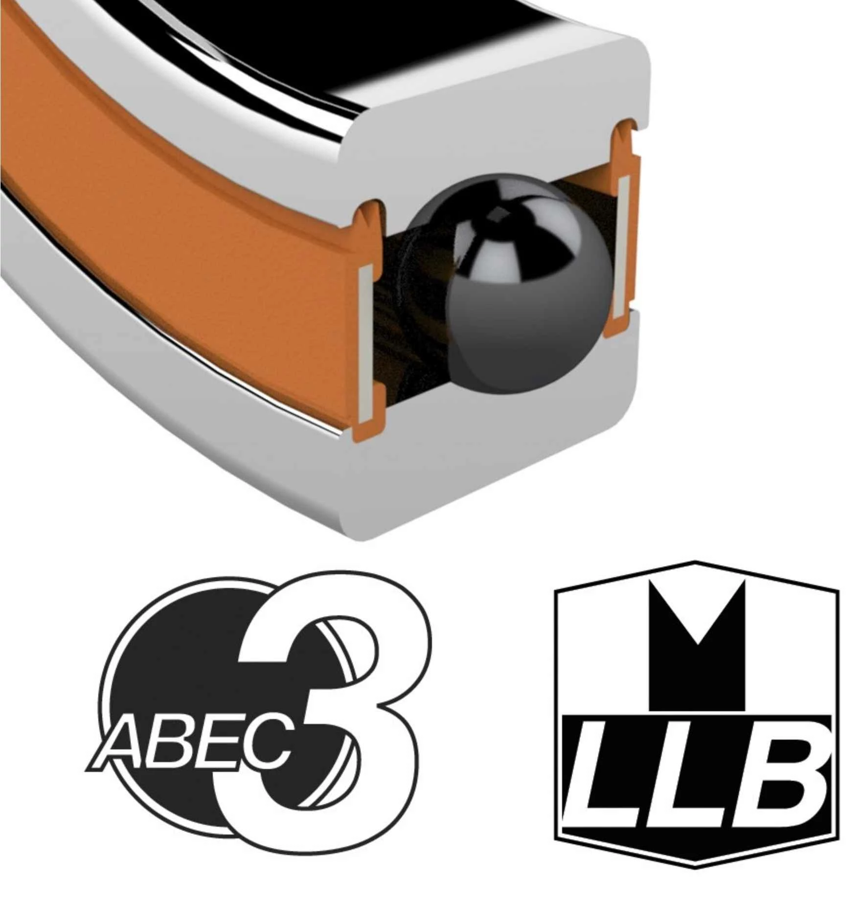 Kugleleje Enduro 6705-2RS ABEC3 LLB (32x25x4) - EB8017 4 Kugleleje Enduro 6705-2RS ABEC3 LLB (32x25x4) - EB8017 - Billede 2