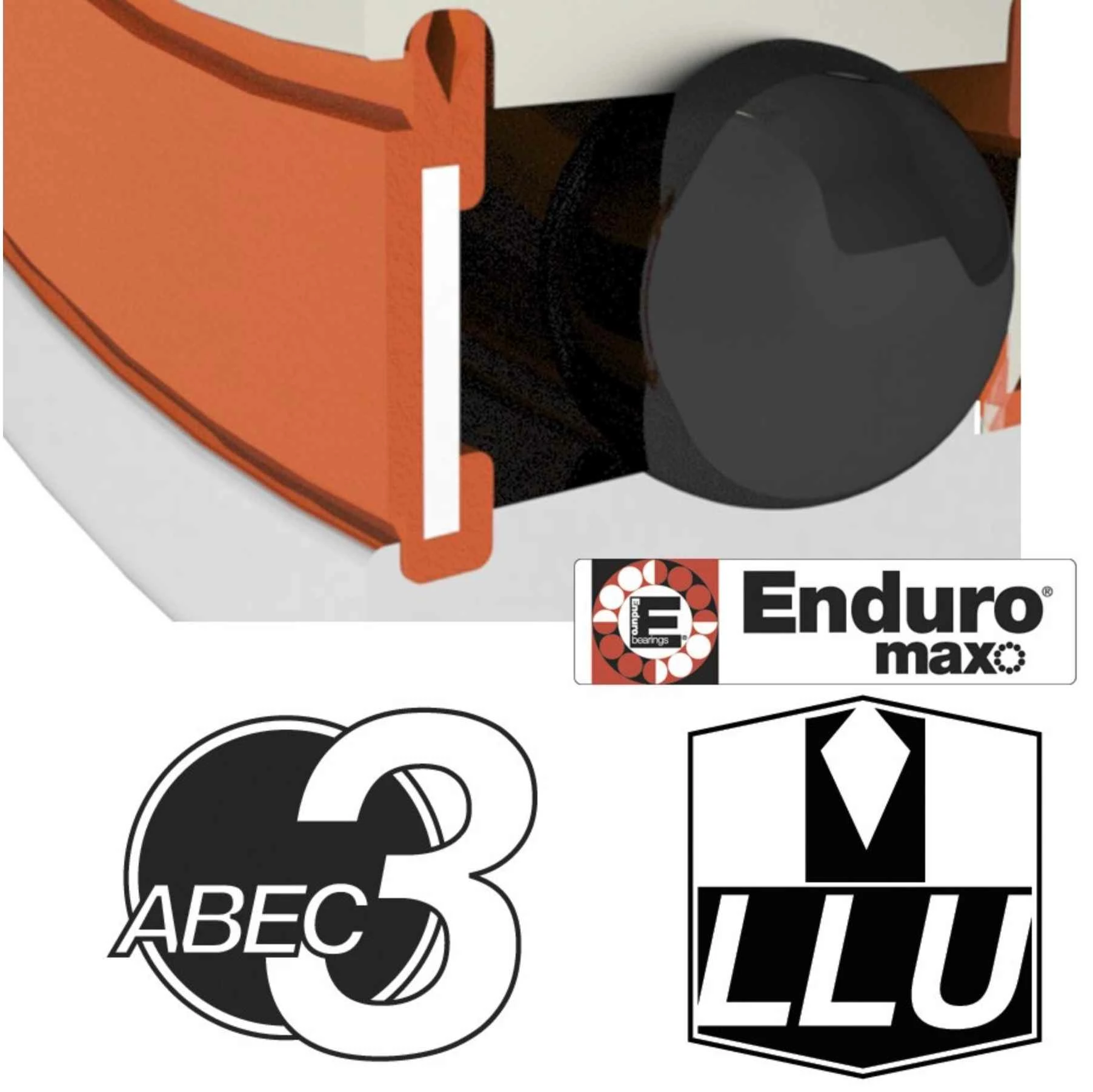 Enduro Kugleleje 6903-2RS ABEC3 LLU MAX (30x17x7 Mm) - EB8048 4 Enduro Kugleleje 6903-2RS ABEC3 LLU MAX (30x17x7 Mm) - EB8048 - Billede 2