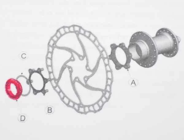 Shimano SM-RTAD05 Adaptor Centerlock/IS 6-hul - ESMRTAD05 3 Shimano SM-RTAD05 Adaptor Centerlock/IS 6-hul - ESMRTAD05