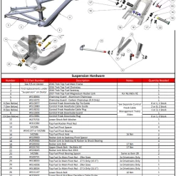 Kugleleje Kit Til TREK Top Fuel 2017-2019