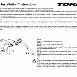 Krankboks TOKEN TF Pressfit Hollowtech - TK-BB841T-42A -Dæk Salg bb841t 42a mont