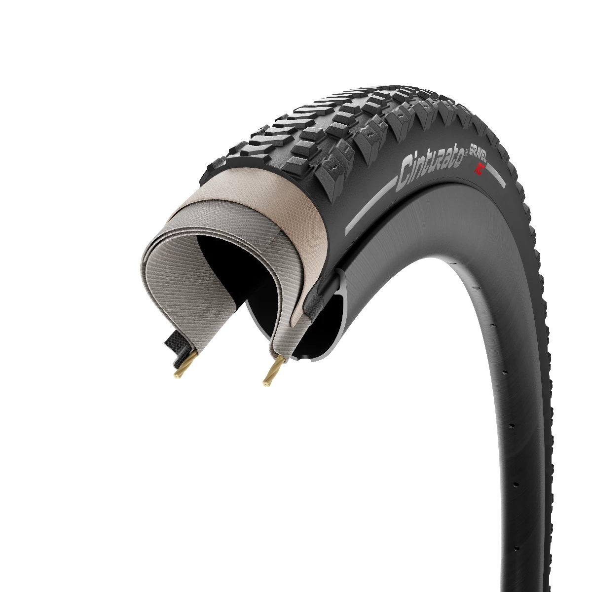 Pirelli Cinturato Gravel RC 700x40C TLR - Sort - 4216200 3 Pirelli Cinturato Gravel RC 700x40C TLR - Sort - 4216200