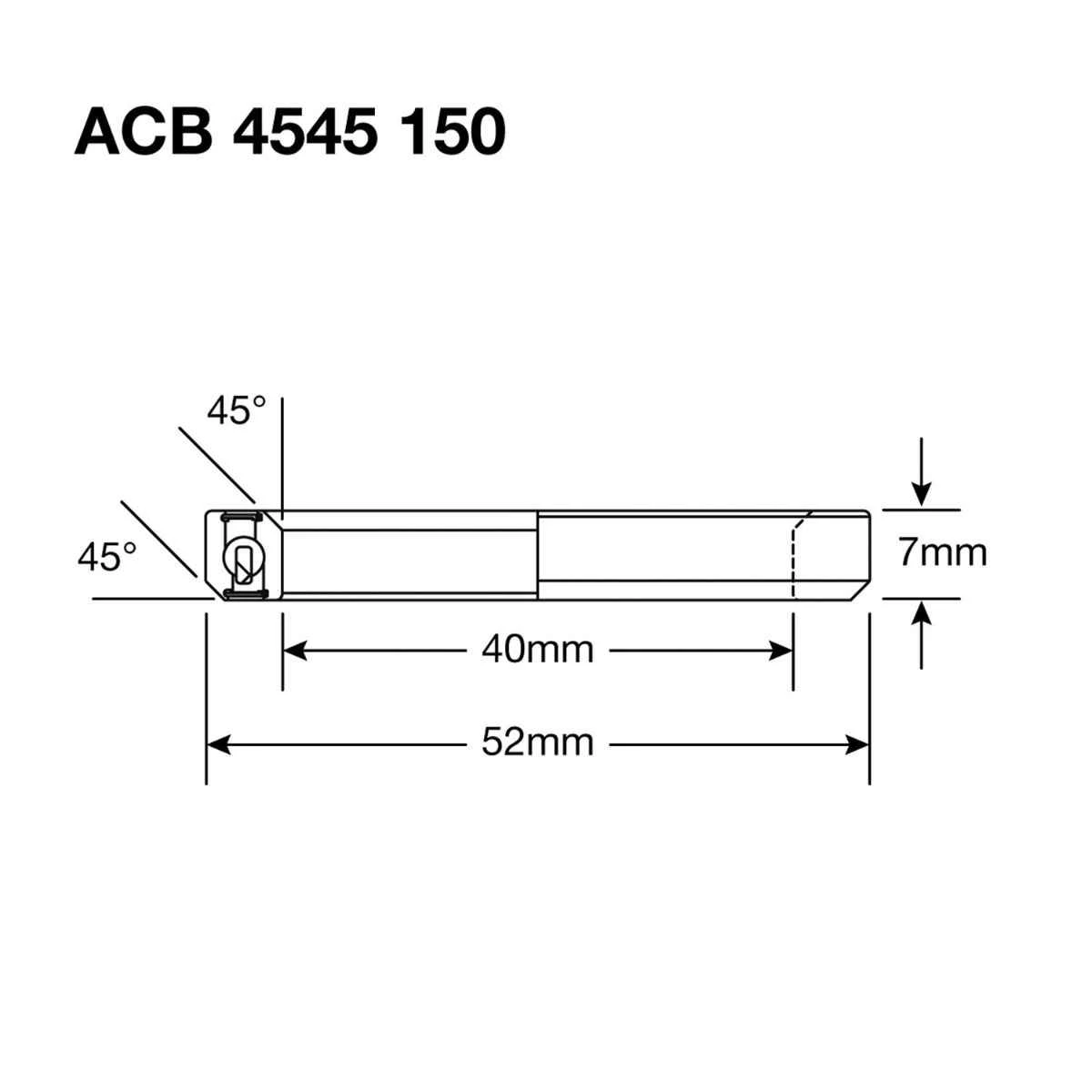 Token Enduro Leje Styrfitting ACB 4545 150 SS MR170 Rustfri - EB9112 5 Token Enduro Leje Styrfitting ACB 4545 150 SS MR170 Rustfri - EB9112 - Billede 3