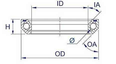 Union Leje Styrfitting CB-790 1,5in - 436790 4 Union Leje Styrfitting CB-790 1,5in - 436790 - Billede 2