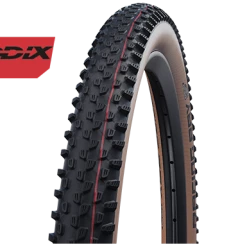 Schwalbe Racing Ray EVO Super Race 29x2,25 - Sort/Brun - Addix Speed - 11654050.01 -Dæk Salg hs489 schwalbe racing ray speed addix