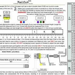 RapiLock Modul Stikaksel 142mm / Ø12 TA - RapiLock147 5 RapiLock Modul Stikaksel 142mm / Ø12 TA - RapiLock147 -Dæk Salg measurement guide for roaddisc 3a a4 international standard 2829 2e7x21cm 29 1
