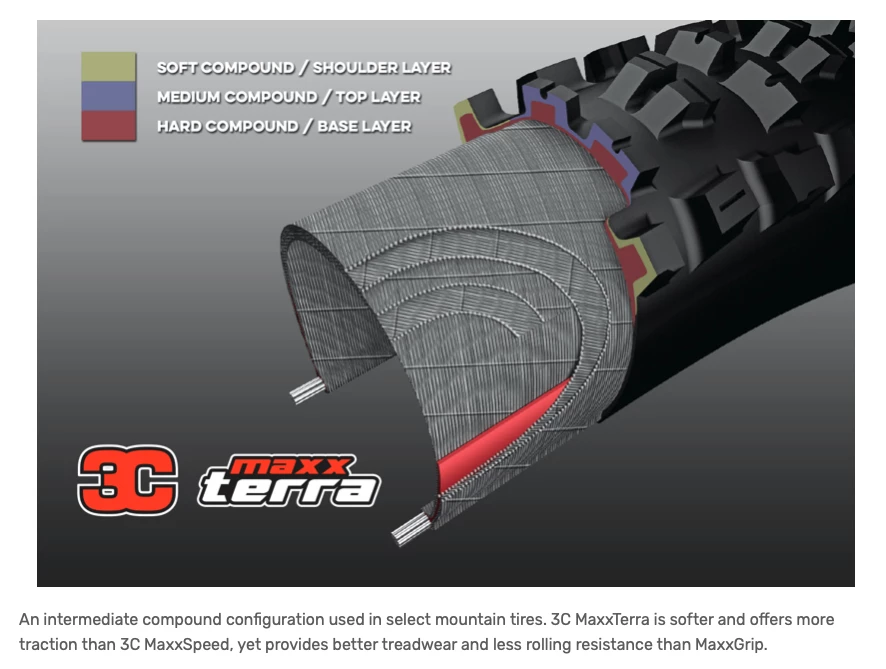 Maxxis Rekon 29"x2,60" 3CT/EXO+/TR - TB00096500 7 Maxxis Rekon 29"x2,60" 3CT/EXO+/TR - TB00096500 - Billede 5