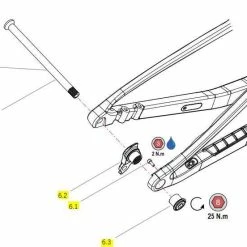 Orbea Oiz Geardrop #44 UDH - Std X12 - X0040000 -Dæk Salg x0040000