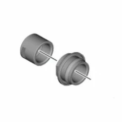 Shimano Konus Og Møtrik FH-MT501 Venstre Bag - Y0KD98030